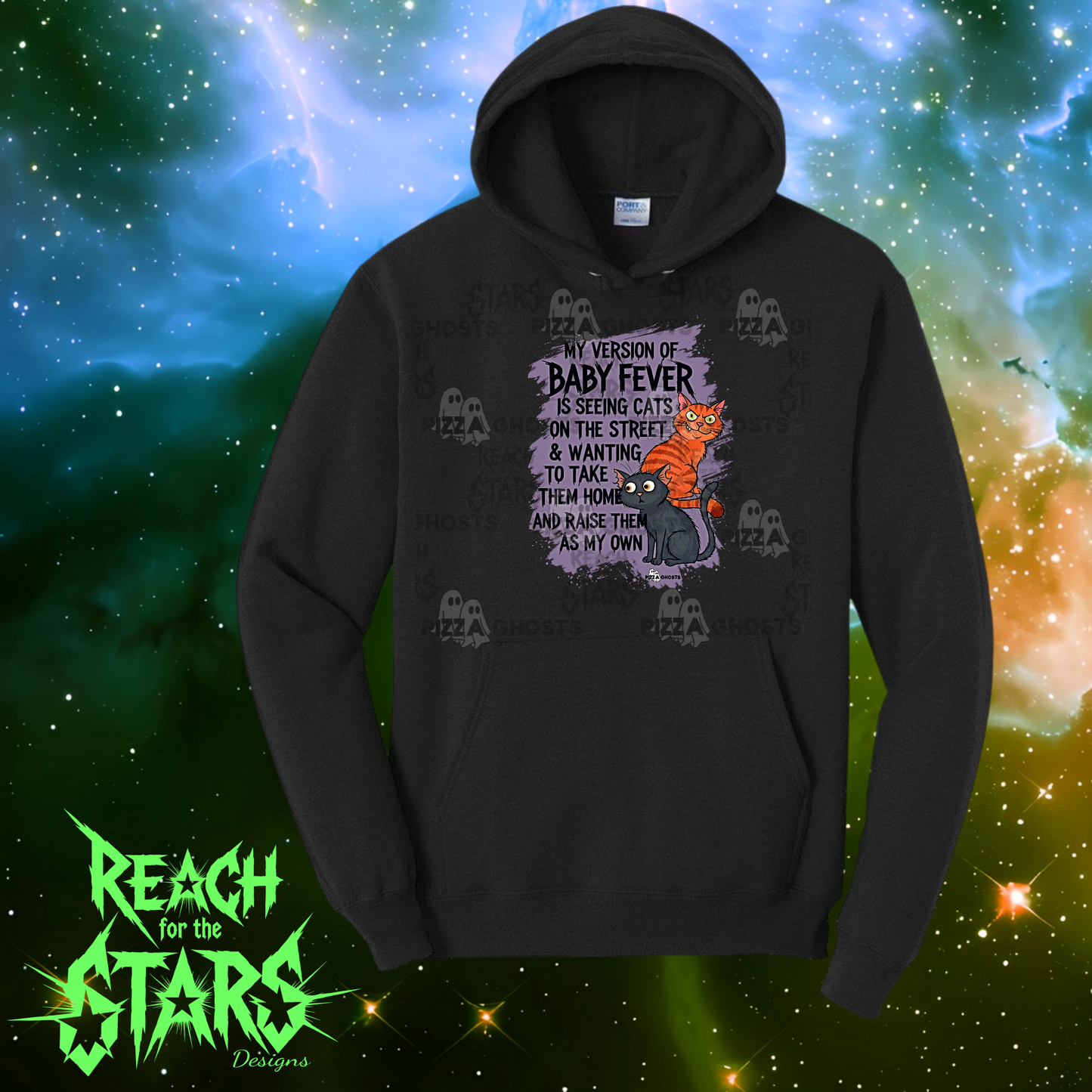 Baby Fever (Street Cat Edition) | PizzaGhosts x Reach For The Stars