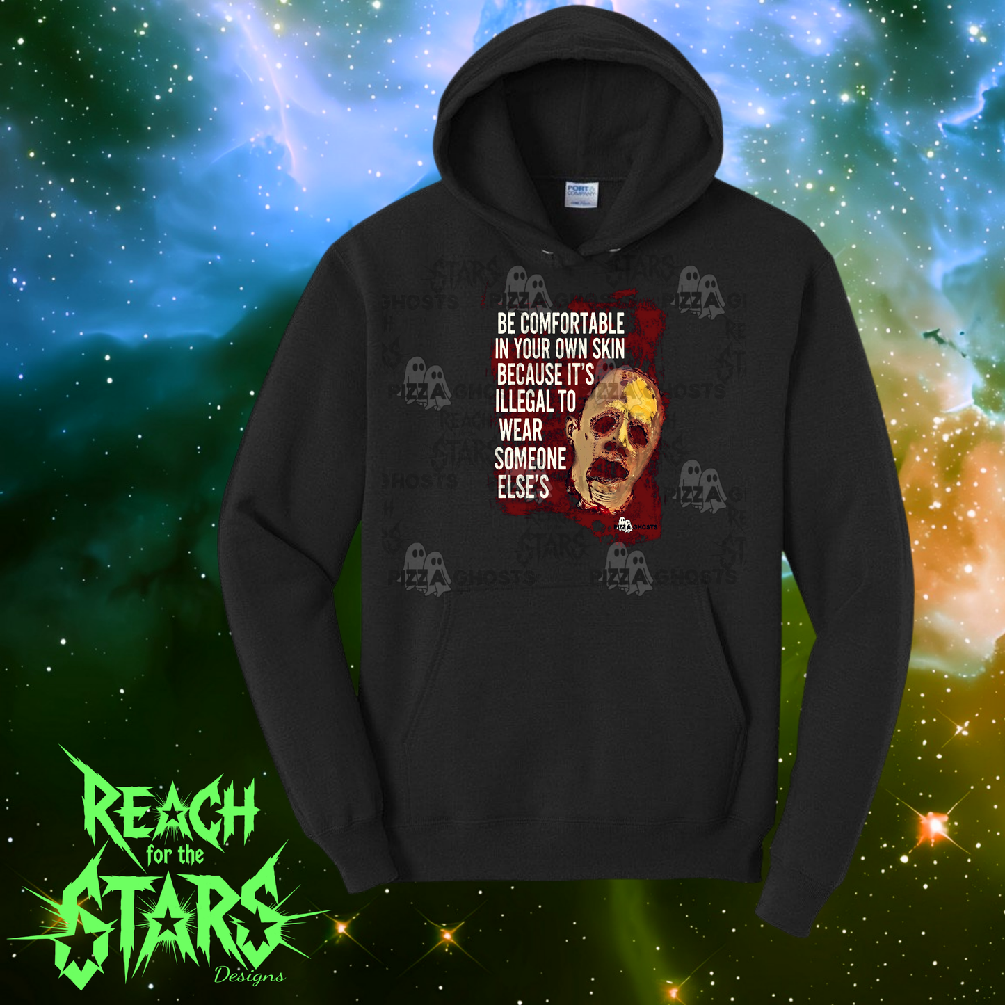 Be Comfortable in Your Own Skin| PizzaGhosts x Reach For The Stars