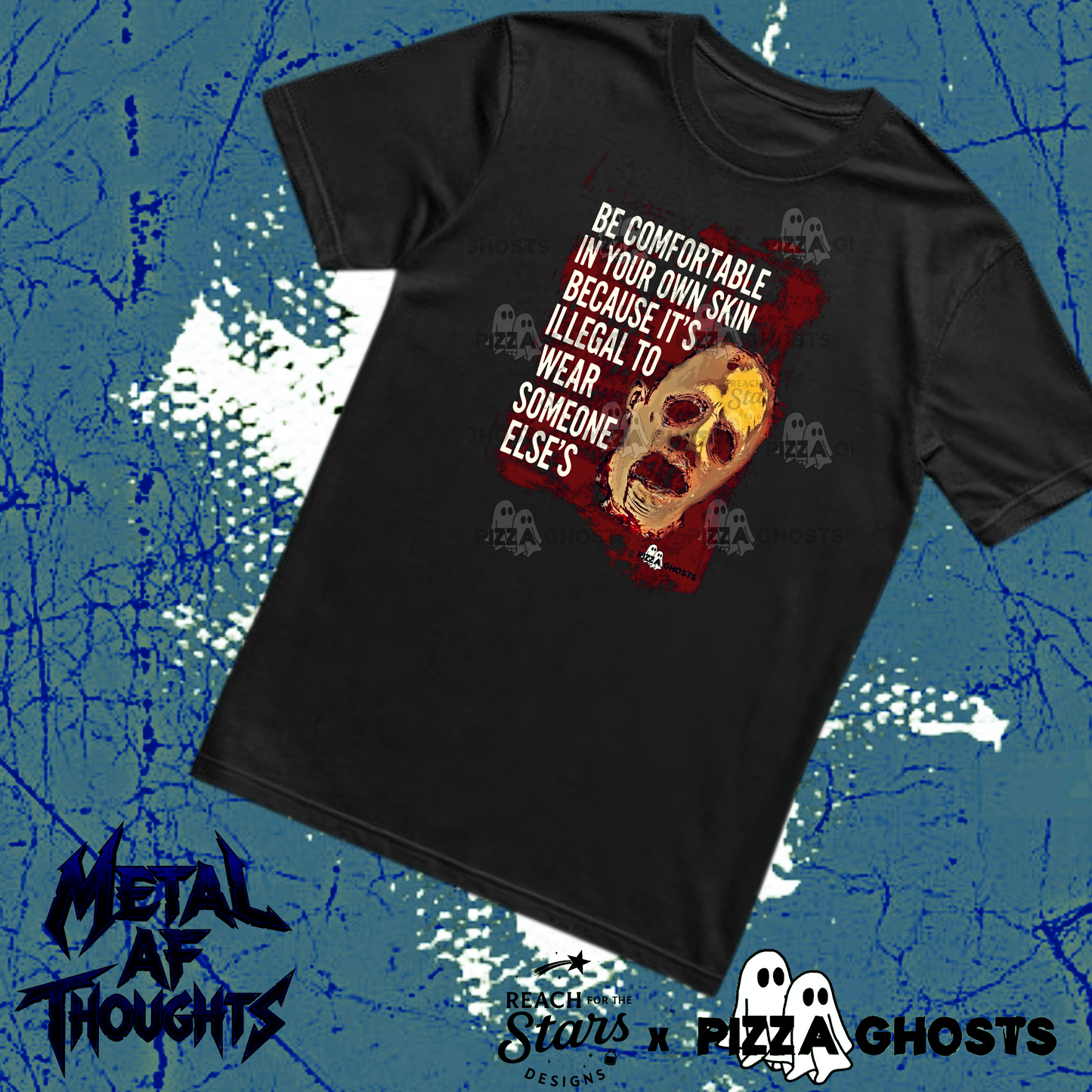 Be Comfortable in Your Own Skin| PizzaGhosts x Reach For The Stars