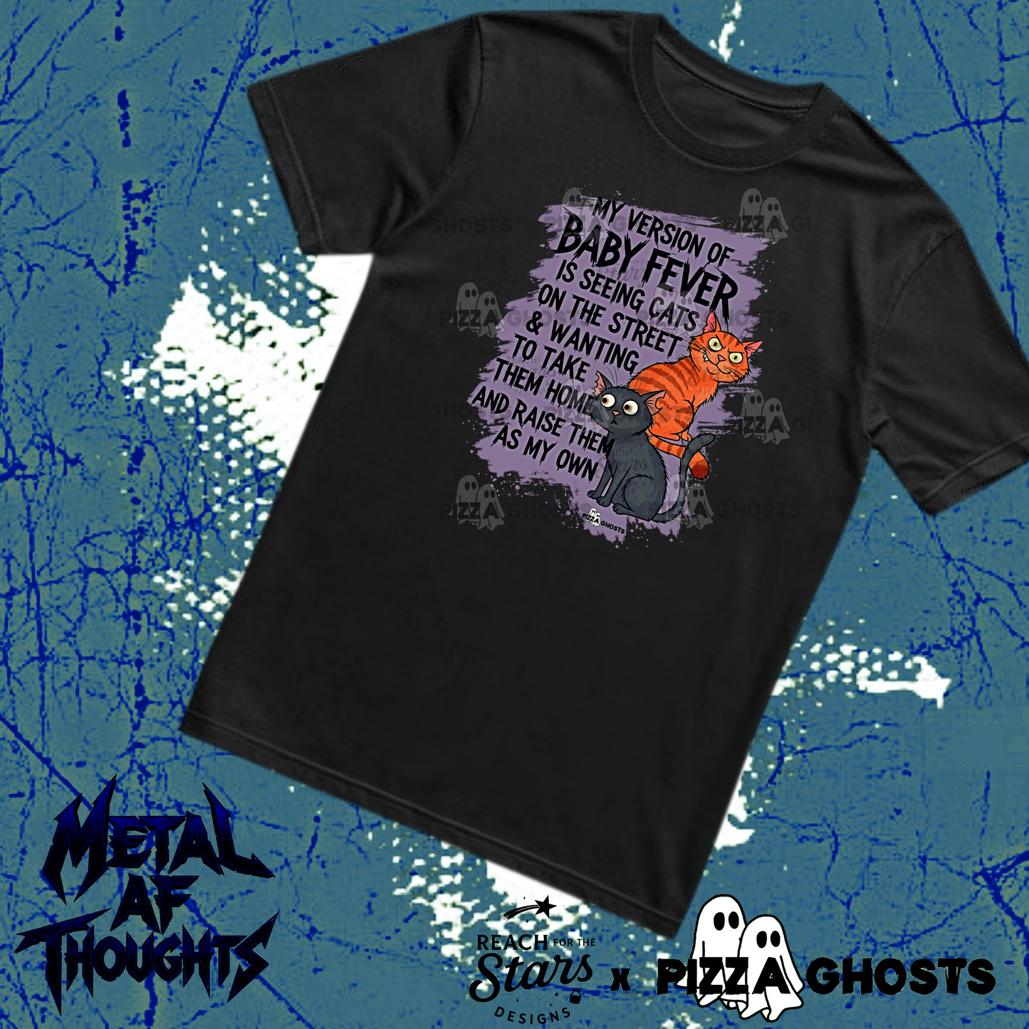 Baby Fever (Street Cat Edition) | PizzaGhosts x Reach For The Stars