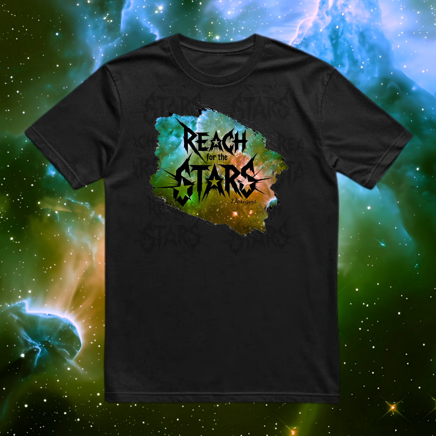 Reach for the Stars Galaxy Logo | Unisex Tee