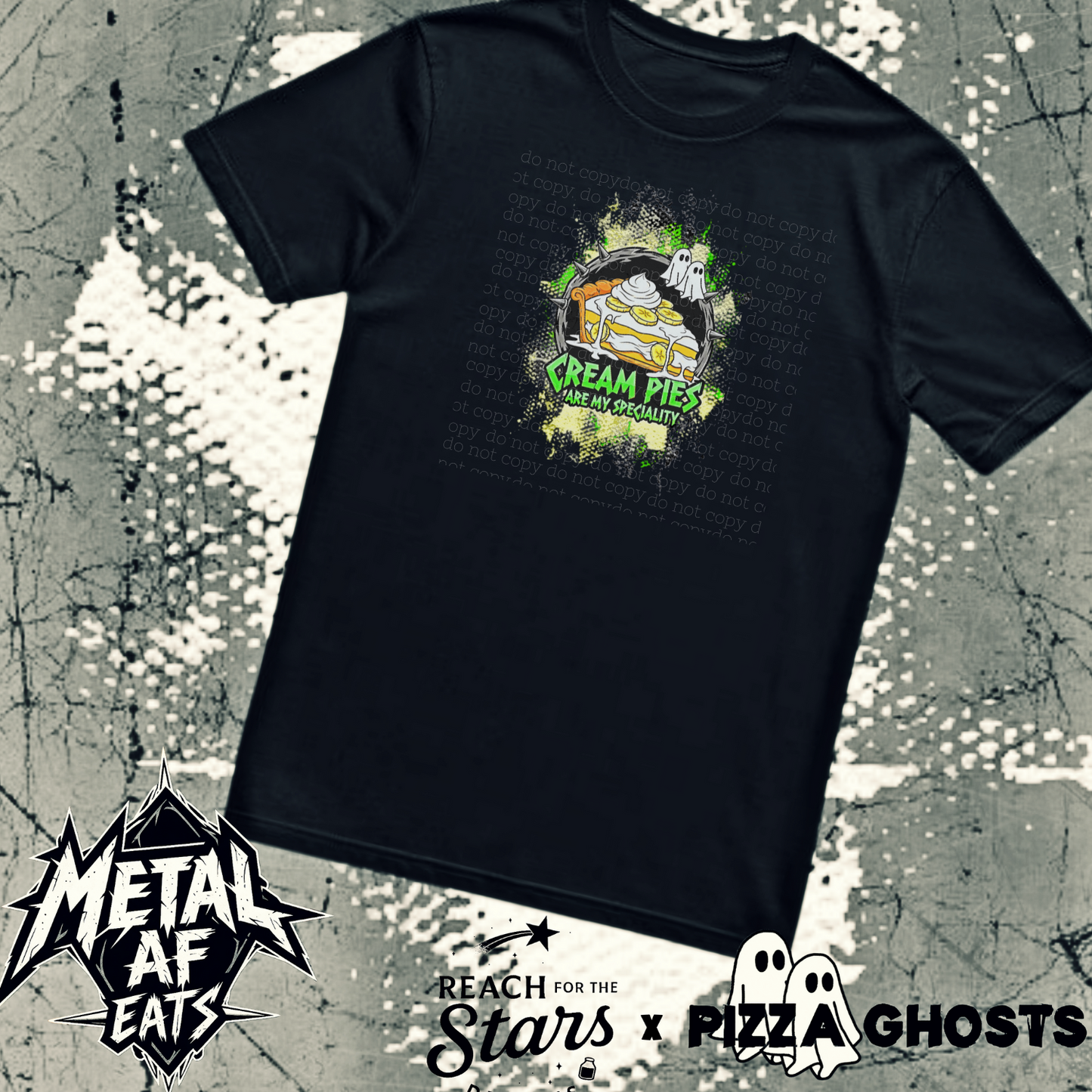 Cream Pies Are My Specialty Tee| PizzaGhosts x Reach For The Stars