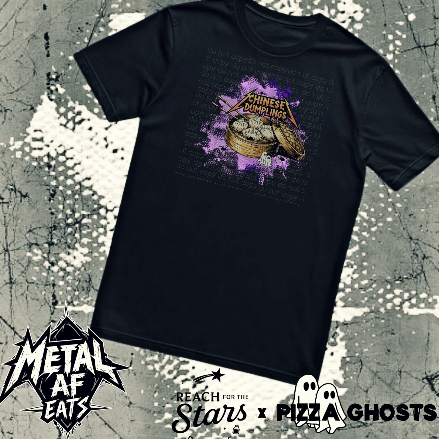 Chinese Dumplings Tee| PizzaGhosts x Reach For The Stars
