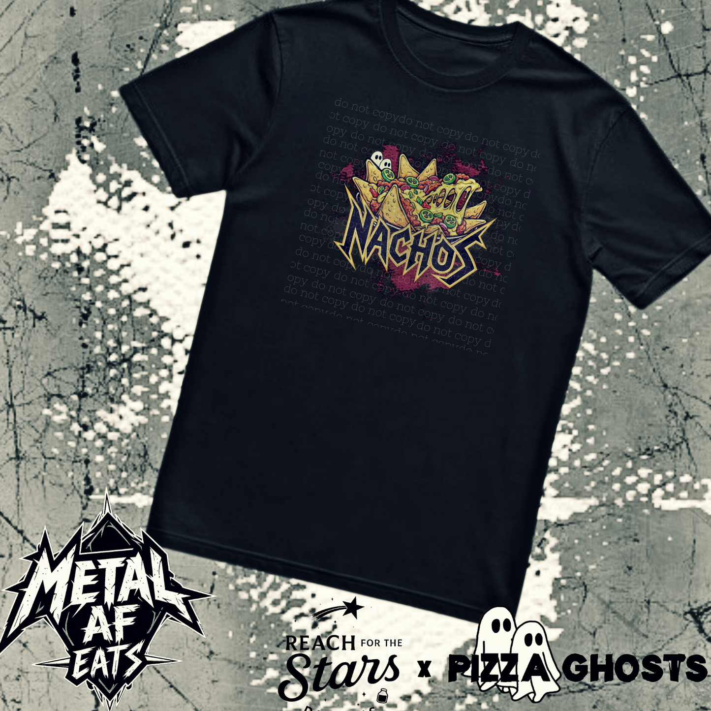 Metal AF Eats: NACHOS Tee