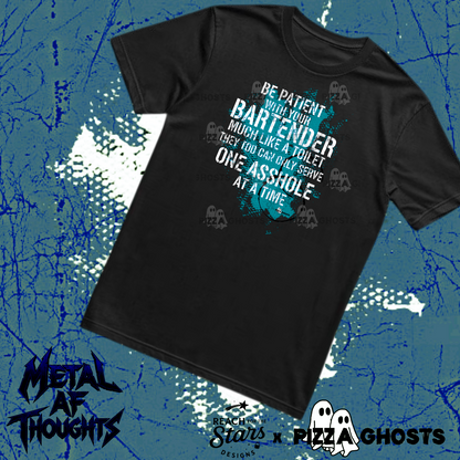 One Asshole at a Time Tee| PizzaGhosts x Reach For The Stars
