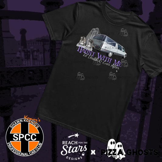 Haunt With Me Tee| PizzaGhosts x Reach For The Stars x SPCC