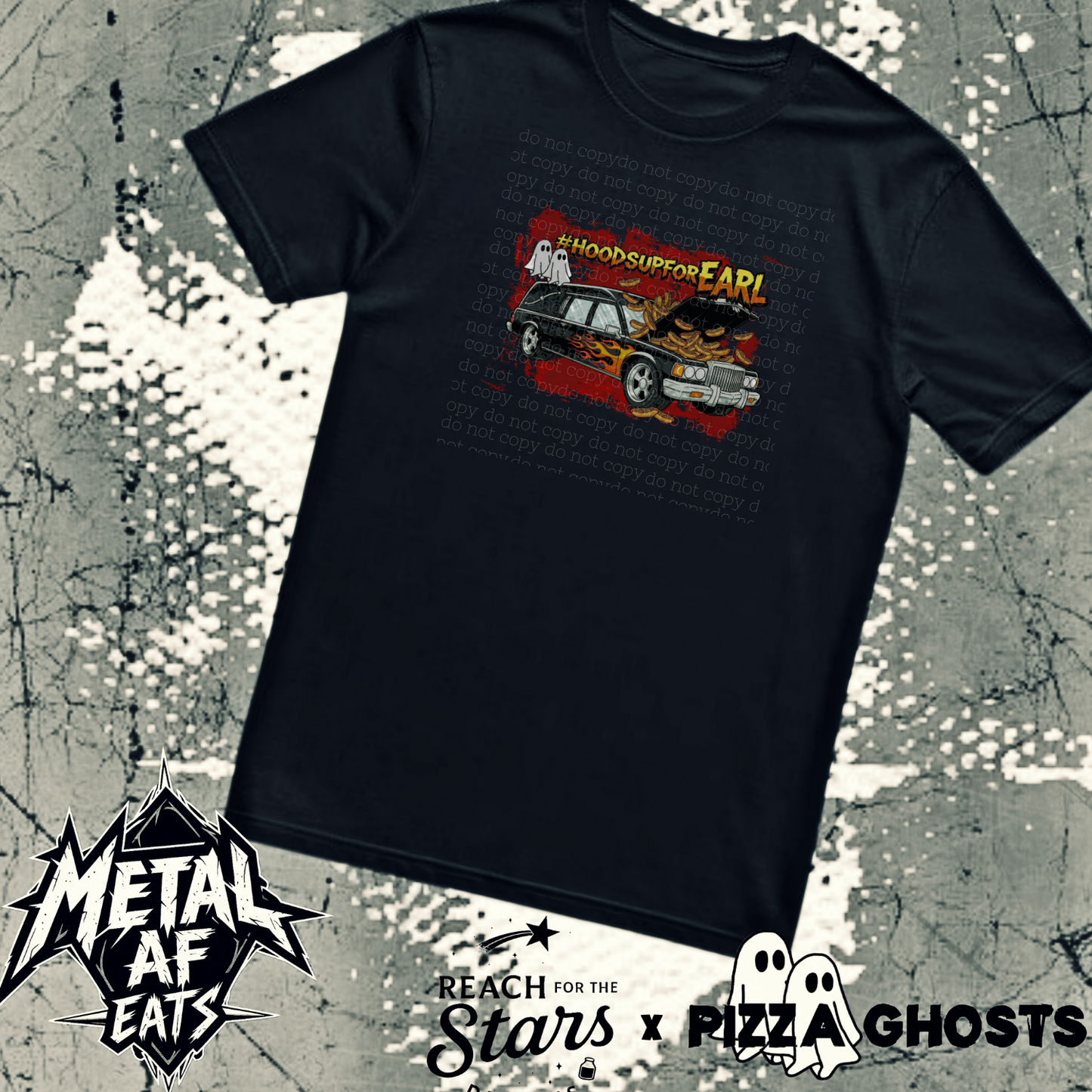 #HoodsUpForEarl Tee| PizzaGhosts x Reach For The Stars
