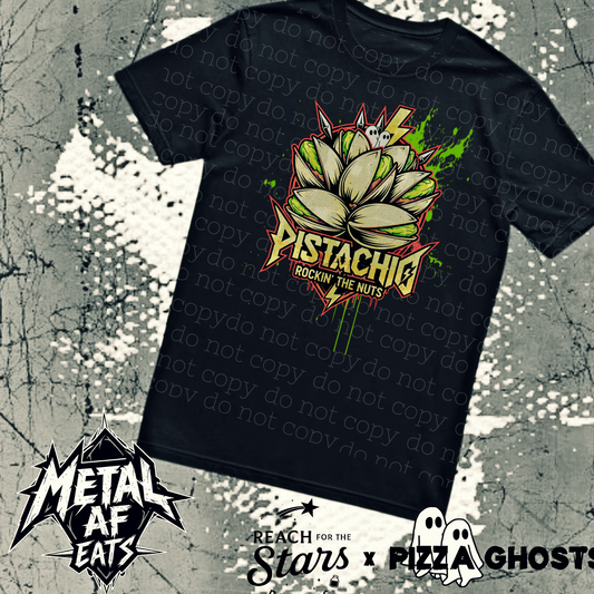 Metal AF Eats: PISTACHIO — Rockin' the Nuts Tee