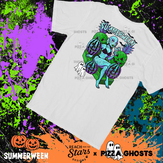 Summerween Tee – Limited Edition PizzaGhosts Collab