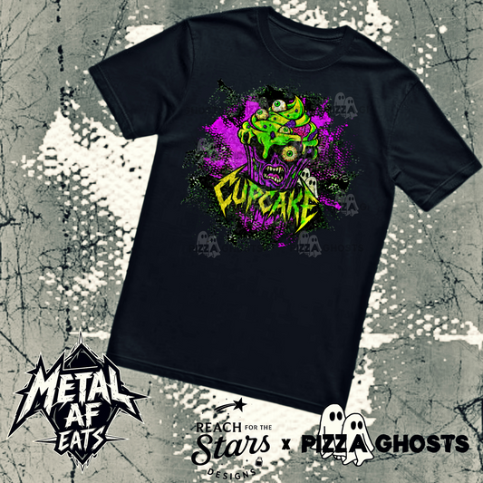 Metal AF Eats: CURSED CUPCAKE Tee