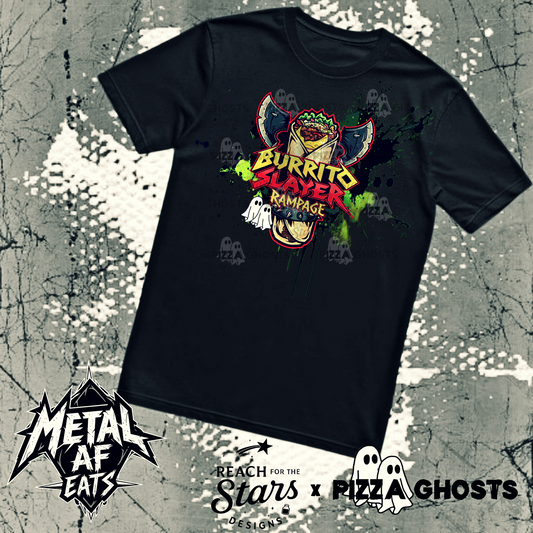 Metal AF Eats: BURRITO SLAYER RAMPAGE Tee