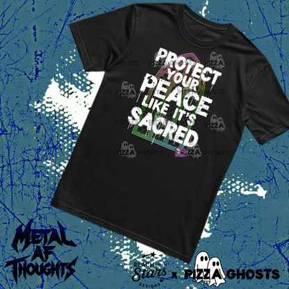 Protect Your Peace Tee | PizzaGhosts x Reach For The Stars