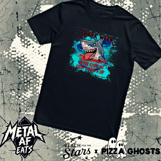 Shark Week Tee| PizzaGhosts x Reach For The Stars