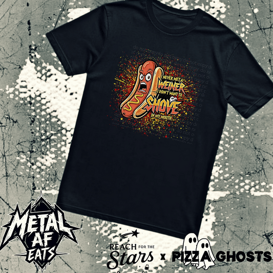 Wiener Shove Tee| PizzaGhosts x Reach For The Stars